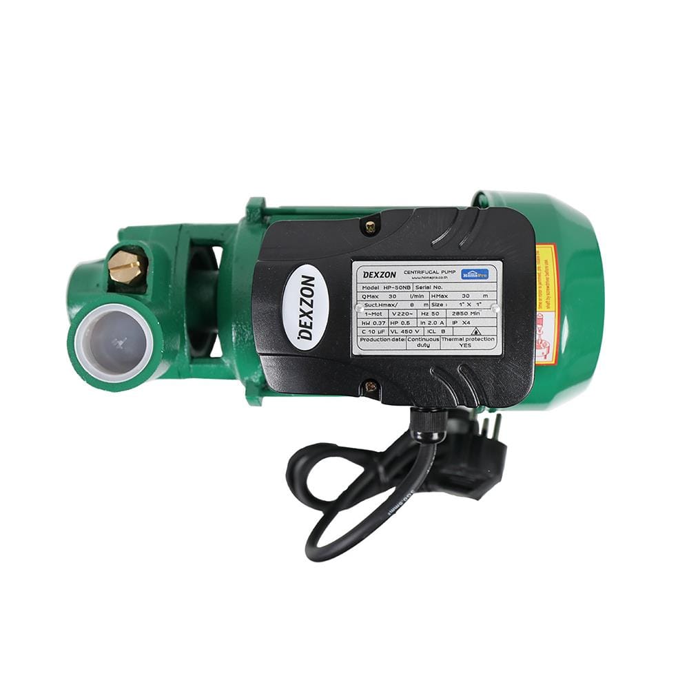 ปั๊มหอยโข่ง DEXZON HP-50NB 0.5 แรงม้า