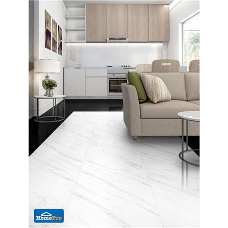 กระเบื้องพื้นพอร์ซเลน 60x60 ซม. TARA มูนไลท์ ไวท์ 1.44M2_3