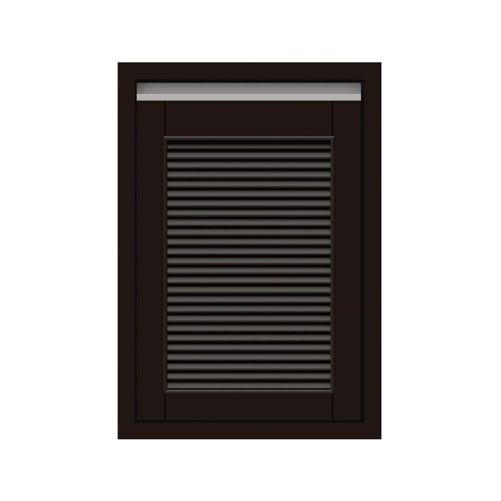 บานซิงค์เดี่ยวเกล็ดเต็ม JUPITER COCOA BROWN 43x63 ซม. สีน้ำตาล