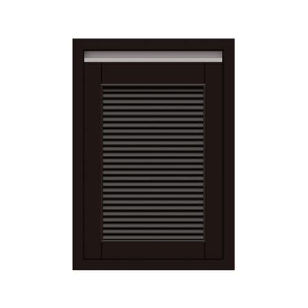 บานซิงค์เดี่ยวเกล็ดเต็ม JUPITER COCOA BROWN 43x63 ซม. สีน้ำตาล_0