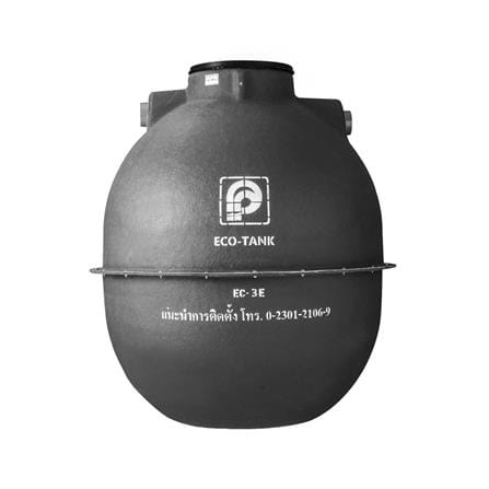 ถังบำบัดน้ำเสีย PP ECO-TANK EC-3E 1050 ลิตร_0