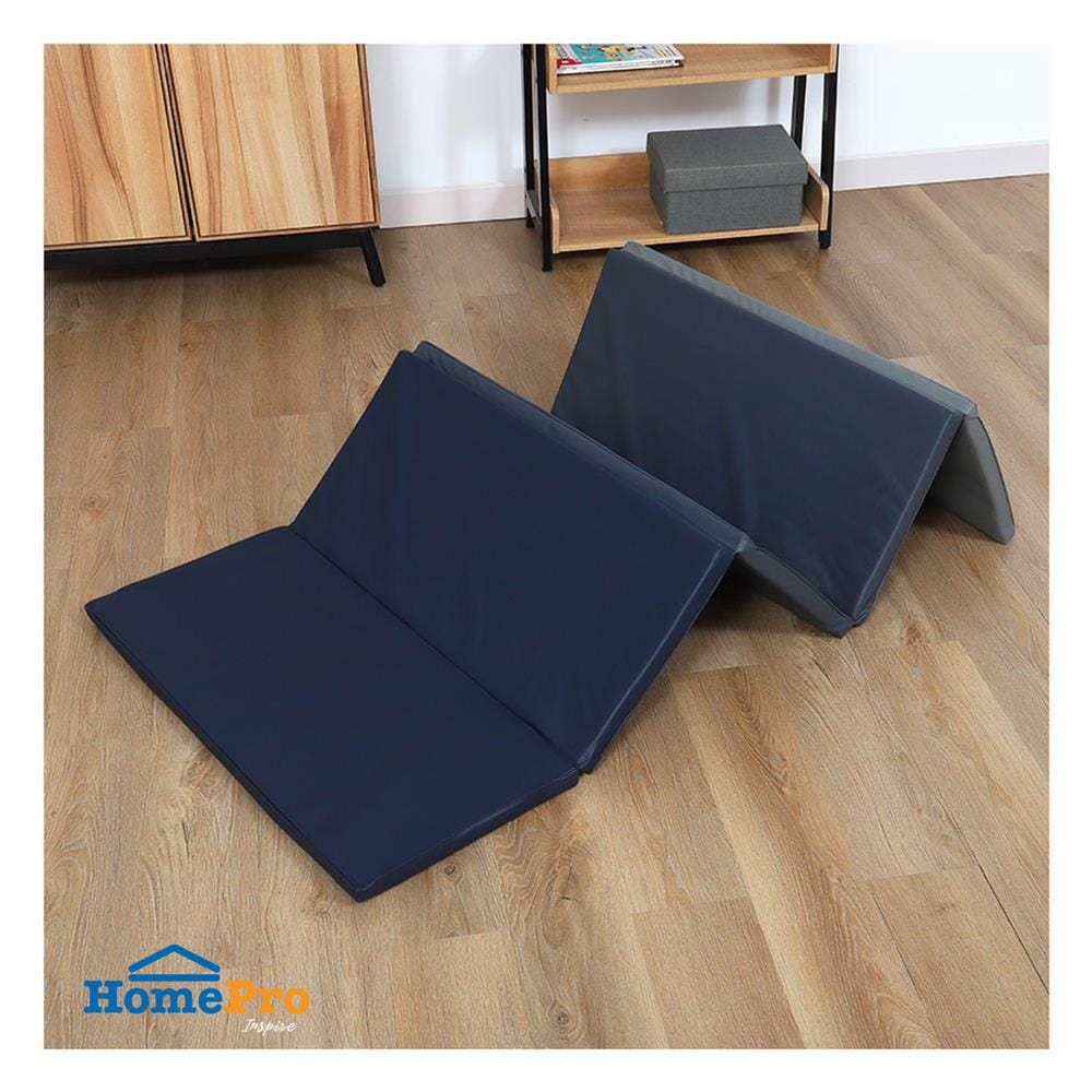 ปิกนิก 5 พับ HOME LIVING STYLE LAP GREY-NAVY 80X180 ซม.