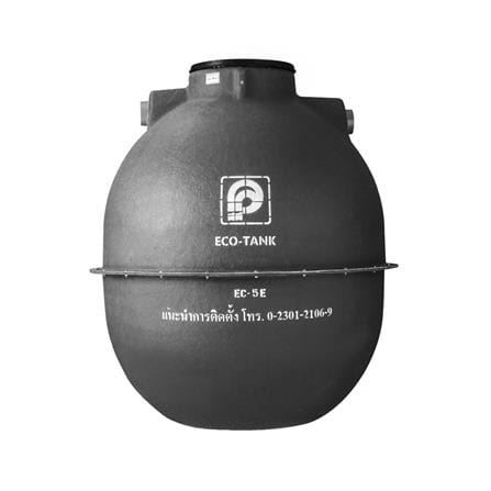 ถังบำบัดน้ำเสีย PP ECO-TANK EC-5E 1600 ลิตร