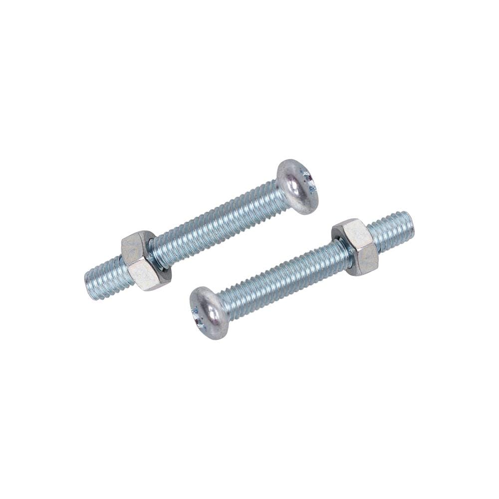 สกรูเกลียวมิลพร้อมนอต JP DEXZON 6X40 มม. แพ็ก 25 ชิ้น
