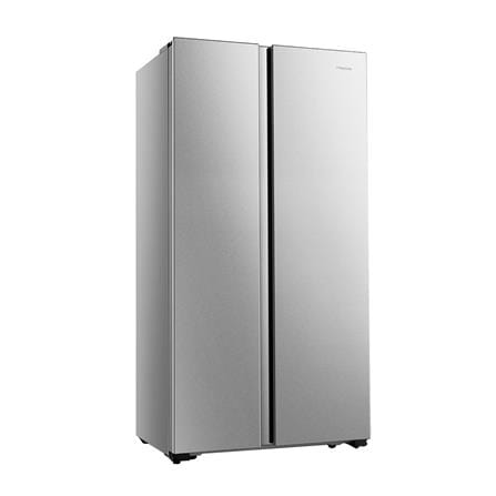 ตู้เย็น SIDE BY SIDE HISENSE RS670N4AD1 18.5 คิว สีเงิน_1