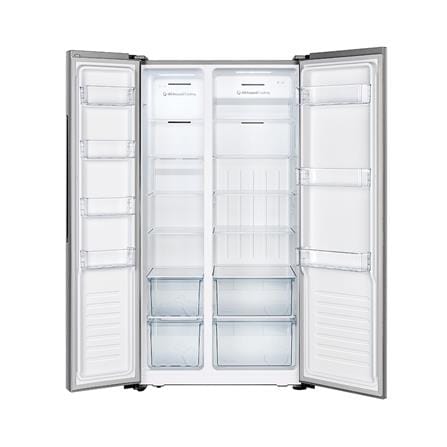 ตู้เย็น SIDE BY SIDE HISENSE RS670N4AD1 18.5 คิว สีเงิน_3