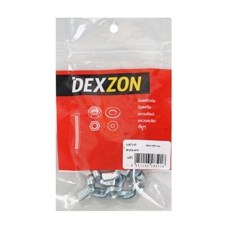 น็อตหางปลา DEXZON 6 มม. แพ็ก 10 ชิ้น_1