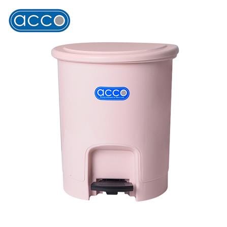 ถังขยะเหยียบกลม ACCO PASTEL 6L สีเบจ_0