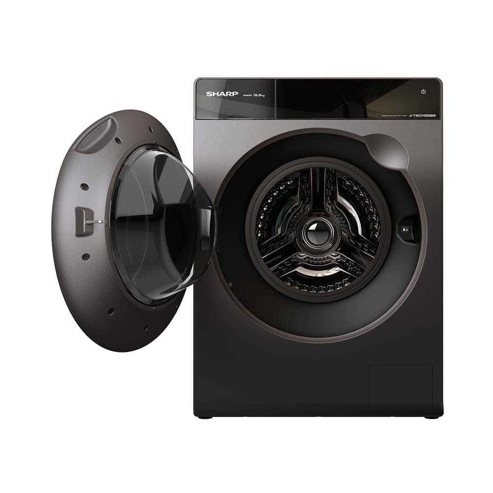 เครื่องซักผ้าฝาหน้า SHARP ES-FK1252PT-S 12.5 กก. สีเทา อินเวอร์เตอร์