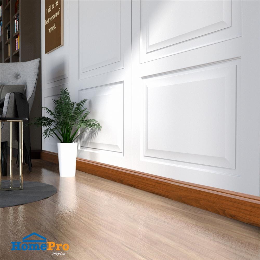 บัวพื้น PS CROBERN JC879-73485 9.5X300X1.2 ซม. สีเชอร์รี่