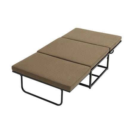 เตียงพับพร้อม TOPPER HOME LIVING STYLE LARA 104x199X40 ซม. สีนํ้าตาล_0