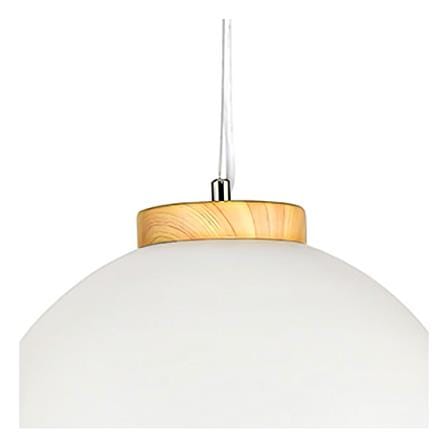 ไฟช่อ CARINI MODERN PH2149 โลหะ สีขาว/ลายไม้/เงิน 1 หัว_2