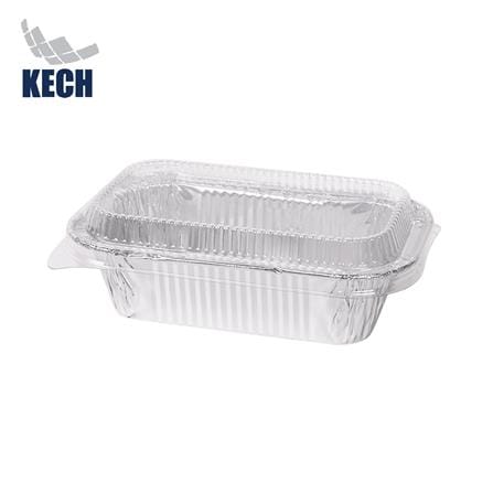 ถาดฟอยล์เหลี่ยมพร้อมฝา 230 มล. KECH 4432-P 10 ชิ้น_0