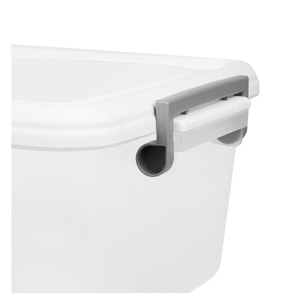 กล่องเก็บของ STACKO AZ 31 ลิตร 57x39.6x21.8 ซม. สีขาวขุ่น