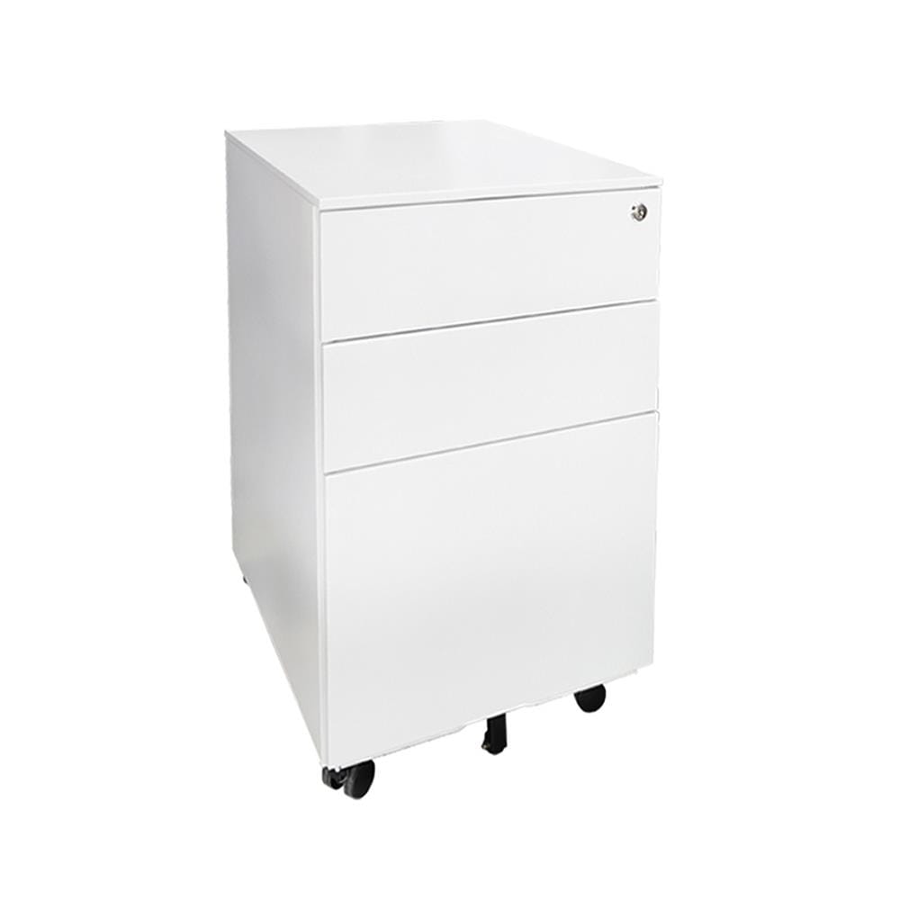 ตู้ลิ้นชักเหล็ก 3 ลิ้นชัก DESKSPACE สีขาว