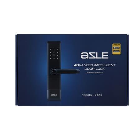 กลอนดิจิตอล AZLE S1B สีดำ_3