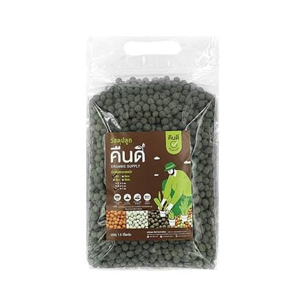 เม็ดดินเผามวลหนัก L คืนดี สีดำ 1.5 กก.