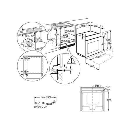 เตาอบฝังดิจิตอล ELECTROLUX KOAAS31X_8