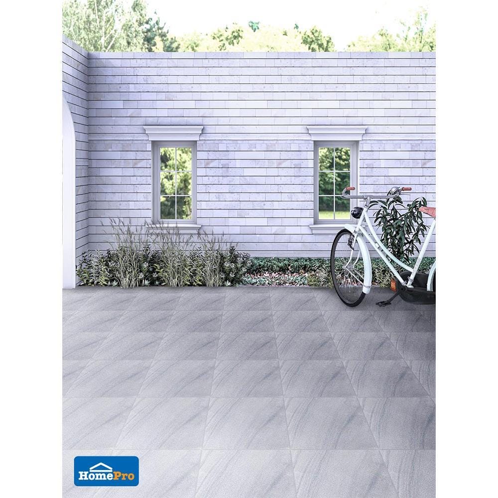กระเบื้องพื้น 12x12 นิ้ว TARA กาลาด สโตน เทา A