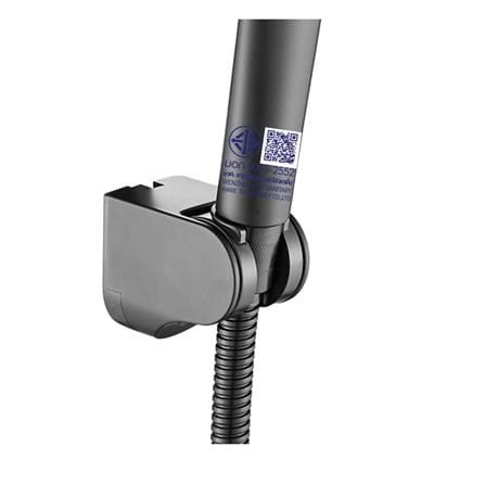 ชุดฝักบัวสายอ่อน 3 ระดับ RASLAND SHOWER-BLACK สีดำ_9