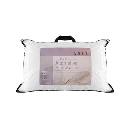 หมอนหนุน ขนห่านเทียม ESSE DOWN ALTERNATIVE FIRM PL-DF 19x29 นิ้ว สีขาว_2