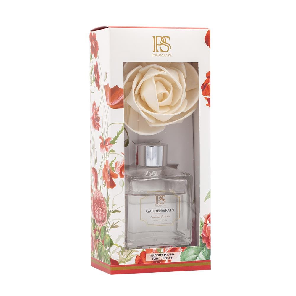 ก้านไม้หอมปรับอากาศ PHRUKSA SPA 80ML GARDEN&RAIN_1