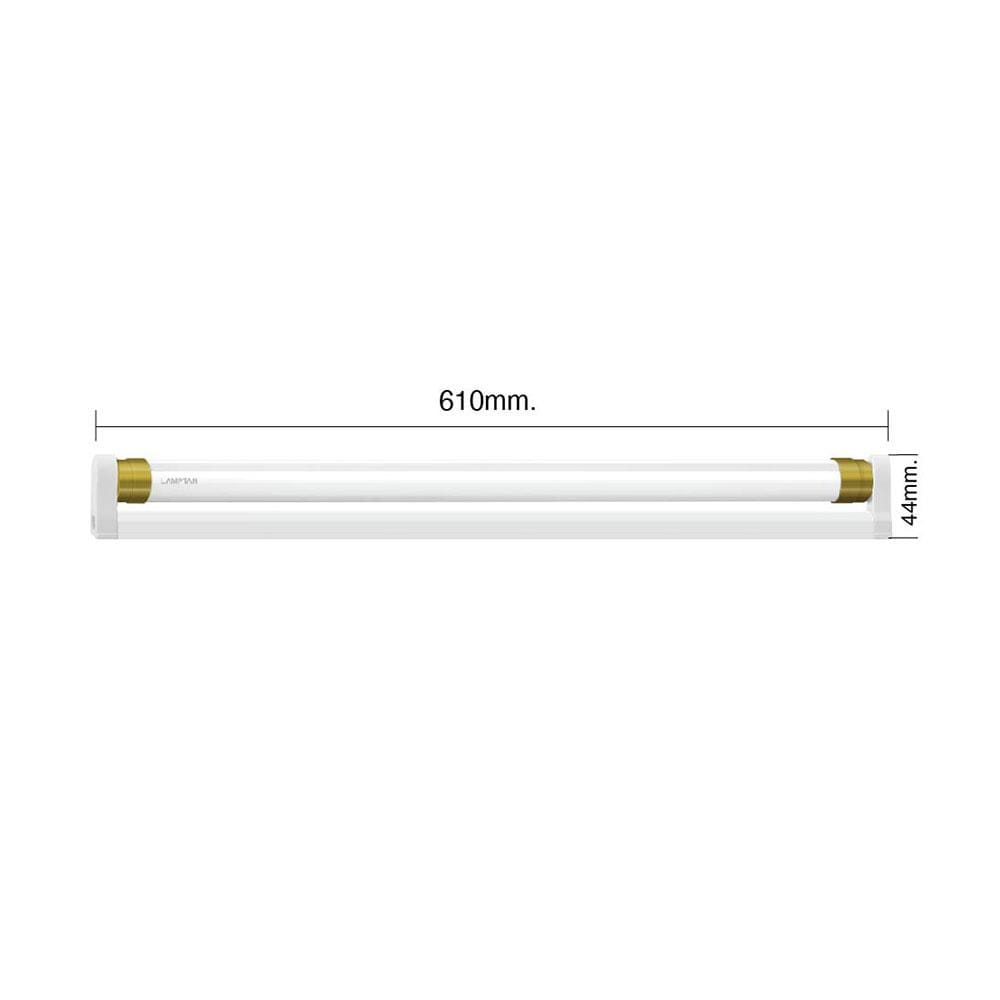 ชุดรางนีออน LED SET GOLD LAMPTAN T8 10 วัตต์ DAYLIGHT/COOL WHITE/WARM WHITE