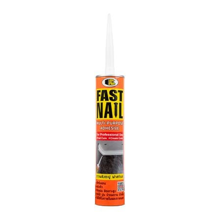กาวพลังตะปู สูตรน้ำมัน BOSNY FAST NAIL 280 ก. สีคร...