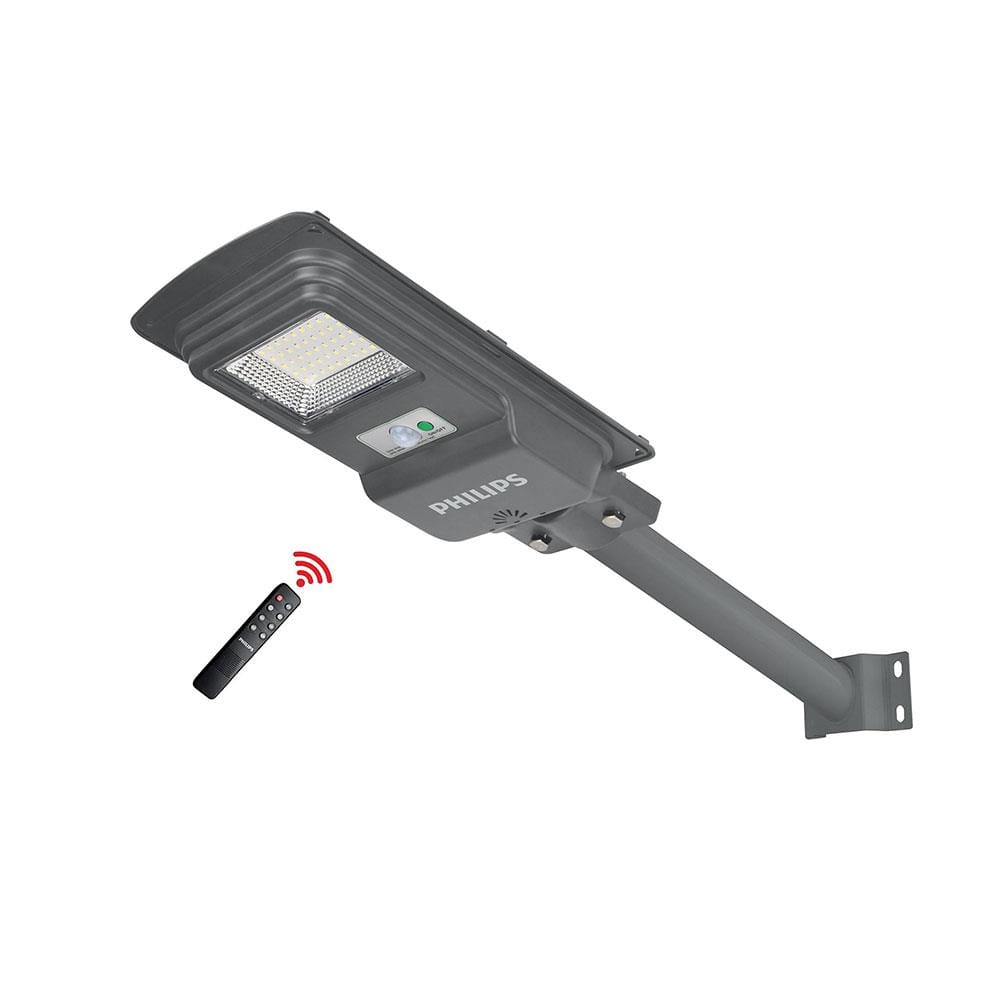 ไฟถนน SOLAR PHILIPS BRC010 LED10/765 KIT 7 วัตต์ DAYLIGHT สีเทา