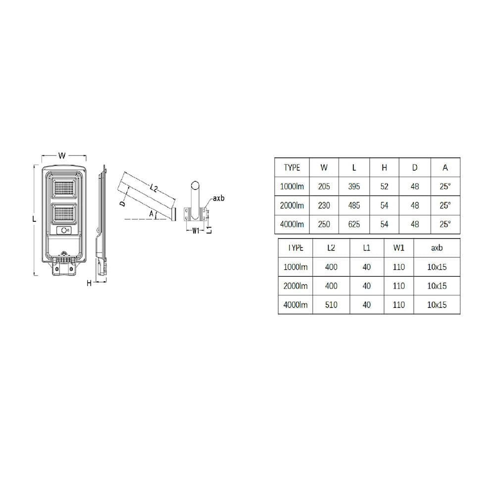 ไฟถนน SOLAR PHILIPS BRC010 LED10/765 KIT 7 วัตต์ DAYLIGHT สีเทา