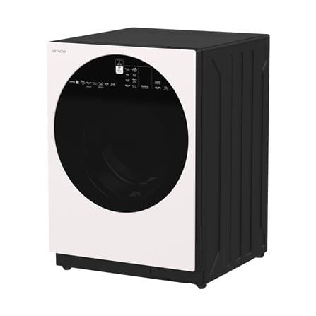เครื่องซักผ้าฝาหน้า HITACHI BD-120GV WH 12 กก. 1600RPM อินเวอร์เตอร์_1