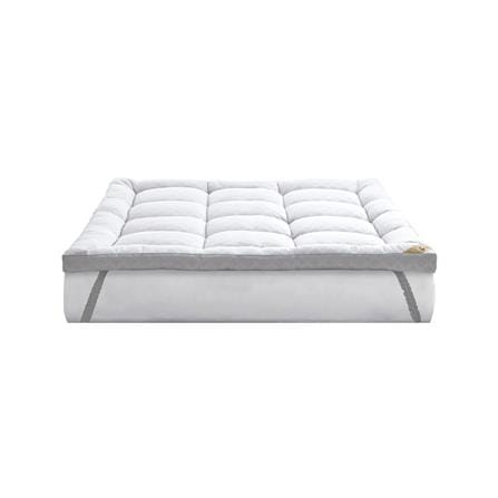 แผ่นรองนอน 5 ฟุต LOTUS AYAME WHITE_1