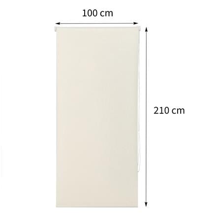 ผ้าม่านม้วน HOME LIVING STYLE TOTTORI 100x210 ซม. สีครีม_7