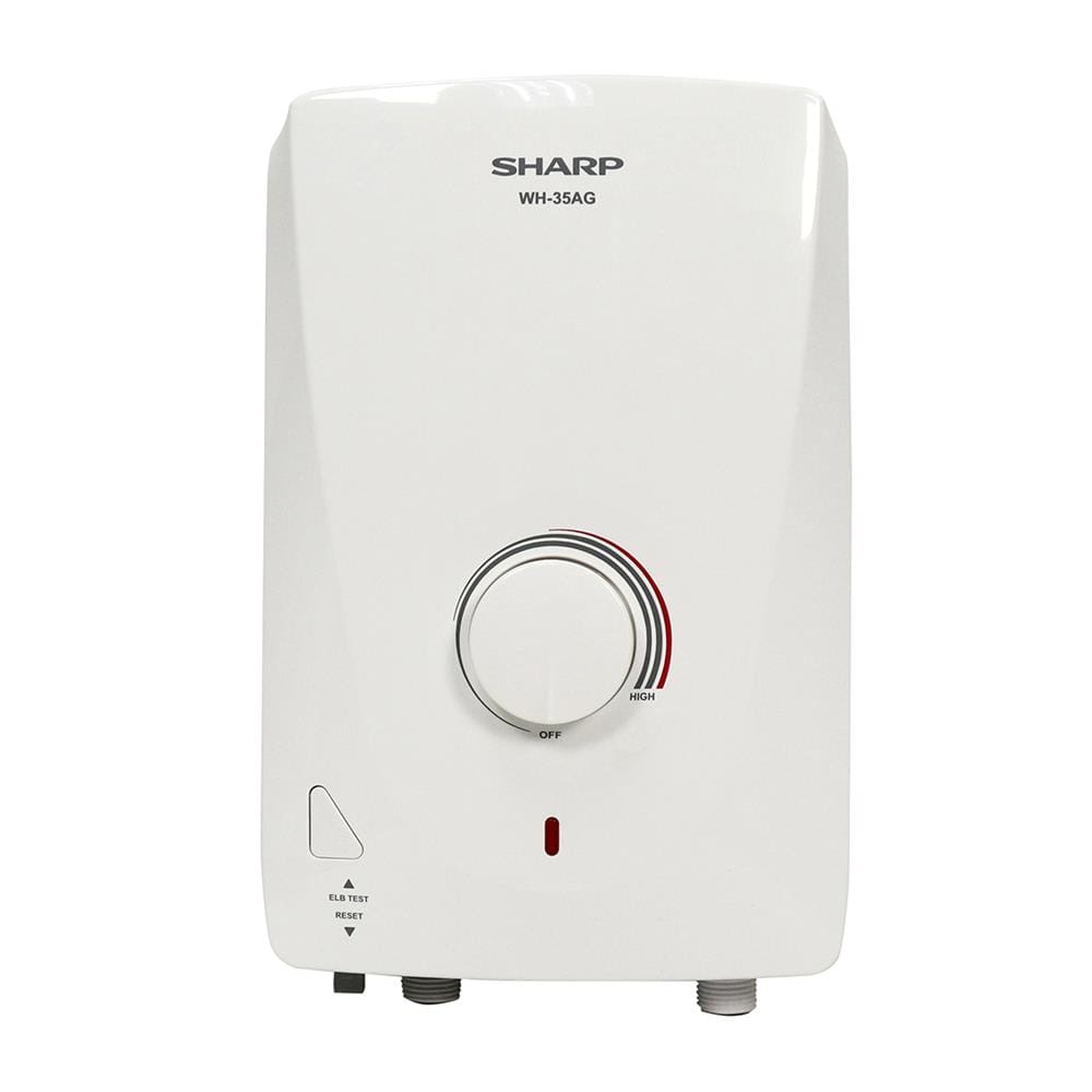 เครื่องทำน้ำอุ่น SHARP WH-35AG 3500 วัตต์ สีขาว