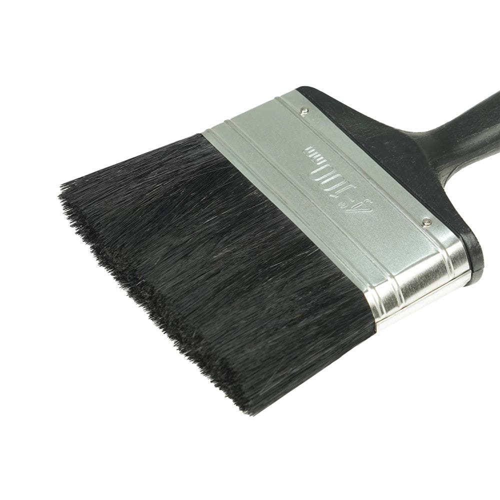 แปรงทาสีขนสังเคราะห์ด้ามดำ MATALL PB046 4 นิ้ว