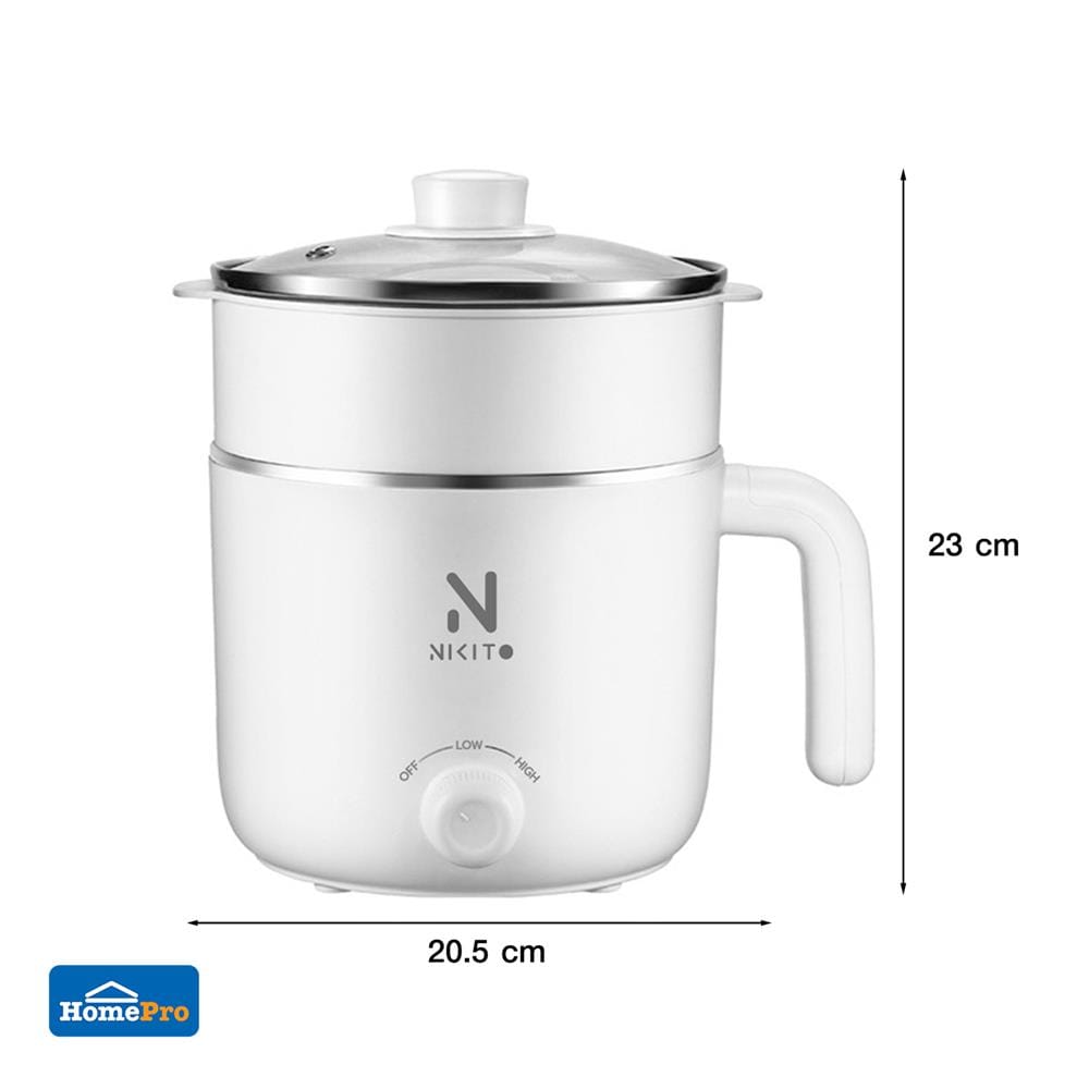 หม้ออเนกประสงค์ NIKITO 60C-5-BZ 1.2 ลิตร