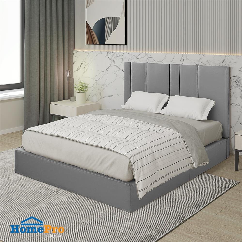 ฐานรองหัวเตียง 6 ฟุต HOME LIVING STYLE ARTHENA สี GREY