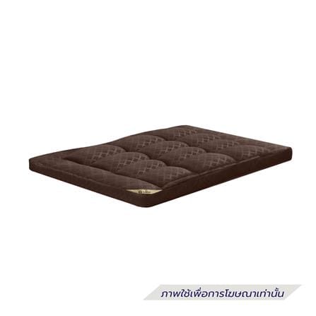 แผ่นรองนอน 3.5 ฟุต LOTUS AYAME DARK BROWN