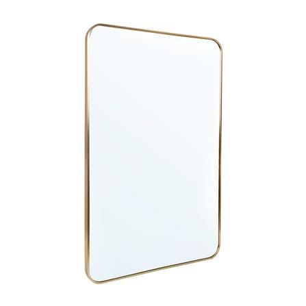 กระจกเงาตกแต่ง MOYA AL058-SQ 60X90 ซม. สีทอง_1