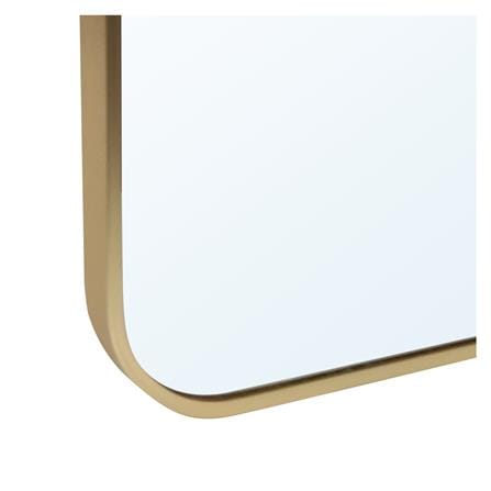 กระจกเงาตกแต่ง MOYA AL058-SQ 60X90 ซม. สีทอง_2
