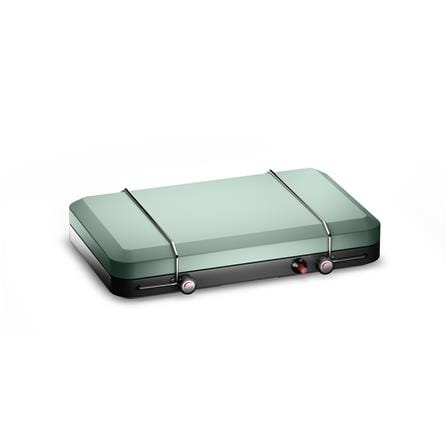 เตาแก๊สบาร์บีคิวพกพา 2 หัว DOMETIC CS102 สีเขียว_3