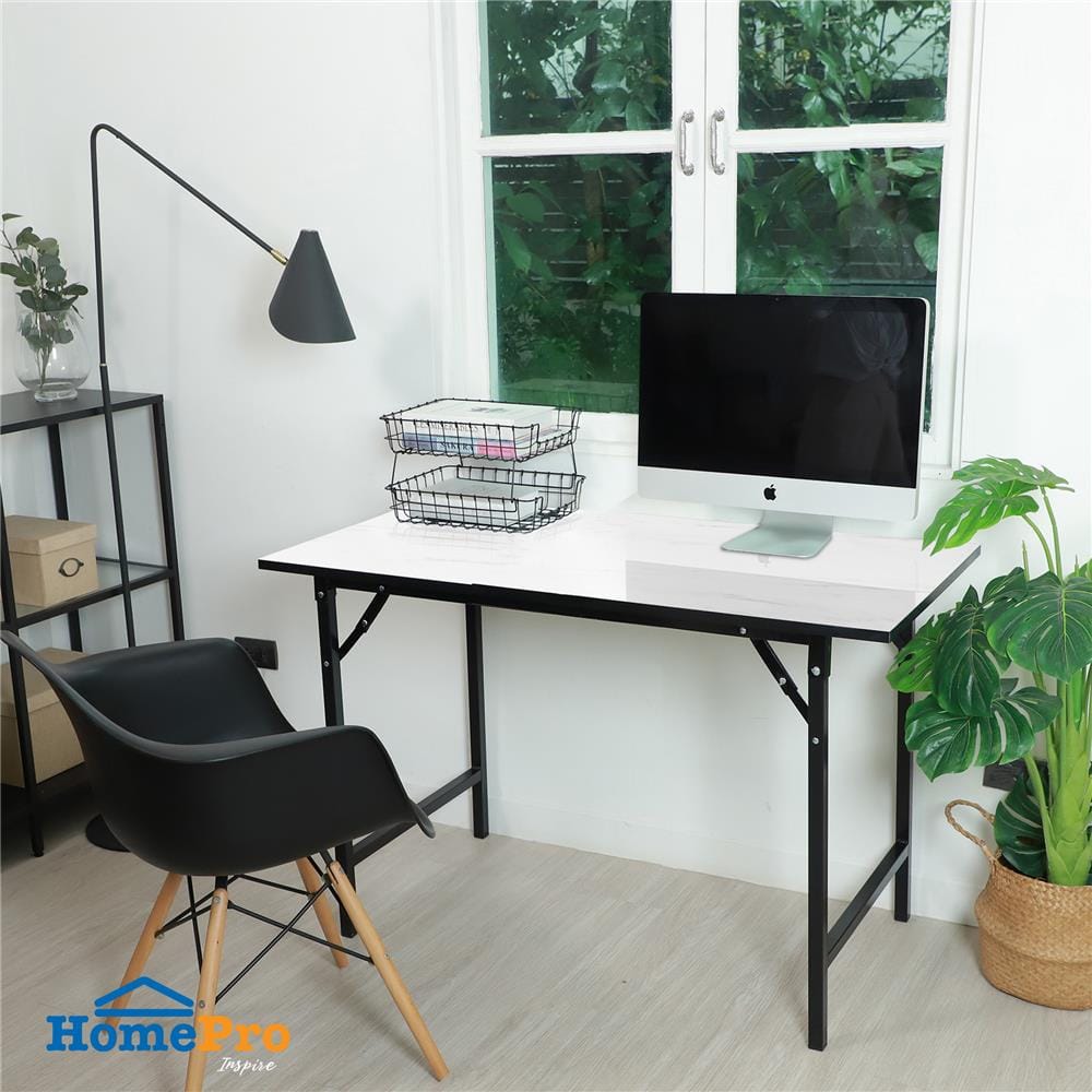 โต๊ะอเนกประสงค์ ME LIVING MARBLE 90x60 ซม. ลายหินอ่อนขาว