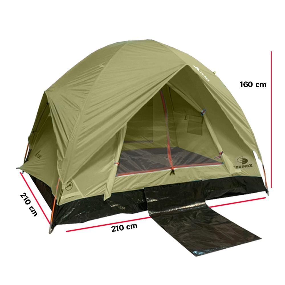 เต็นท์ EQNOX ECODOME MK II 3 สีเขียว