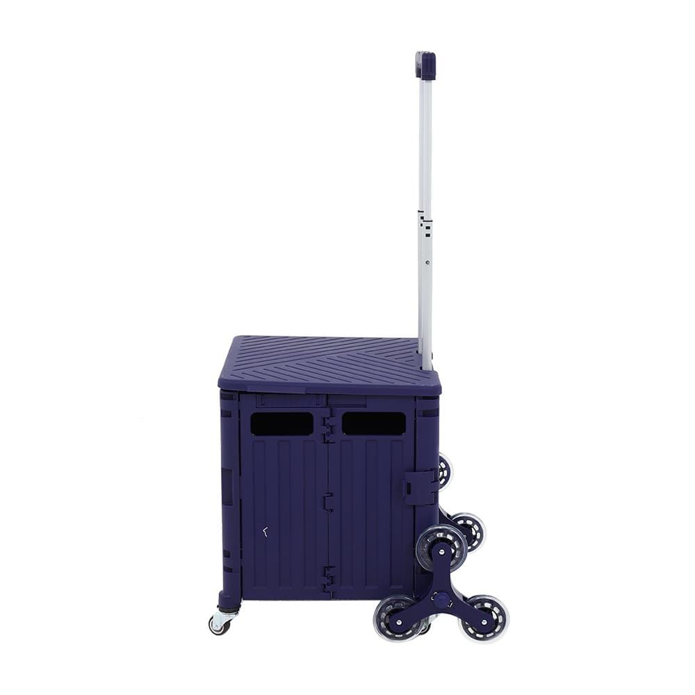 กล่องรถเข็นพับได้ MATALL DY2203 40 กก. สีน้ำเงิน