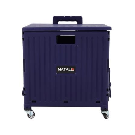 กล่องรถเข็นพับได้ MATALL DY2203 40 กก. สีน้ำเงิน_1