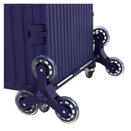 กล่องรถเข็นพับได้ MATALL DY2203 40 กก. สีน้ำเงิน_5
