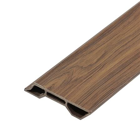 บัวพื้น WPC CROBERN 7.5X245X1.5 ซม. สีวอลนัท_0