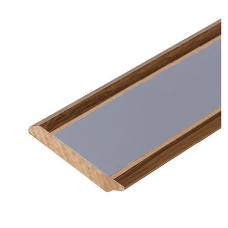 บัวพื้น WPC CROBERN 7.5X245X1.5 ซม. สีสัก_2