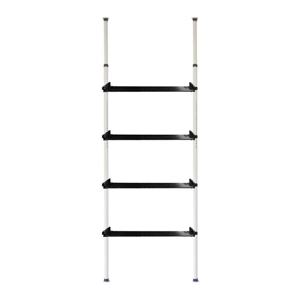 ราวแขวนผ้า 4 ชั้น TUGU R04W 300x85 ซม. สีขาว