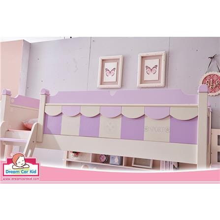 เตียง 2 ชั้น และบันได DREAM CAR KID SPORT KID 912-5 สีขาว/ม่วง_2